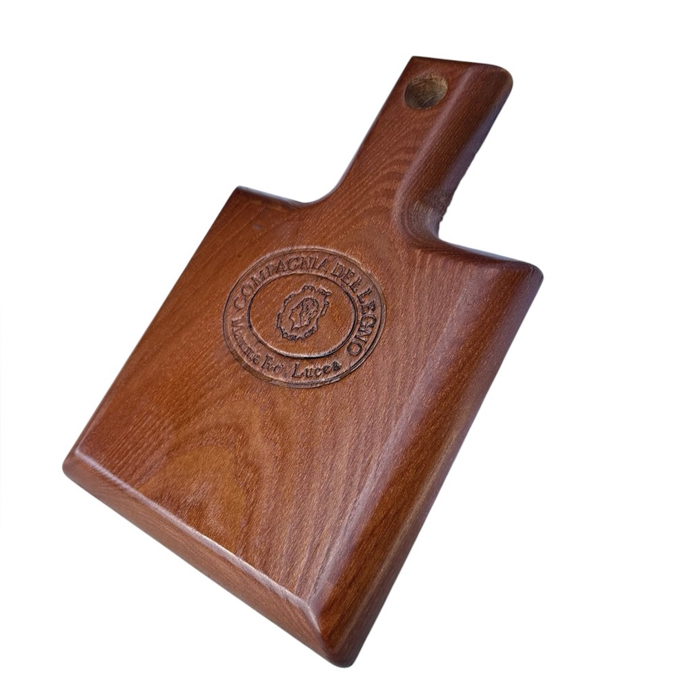 Vintage Compagnia Del Lego Brown Wooden Serving Board